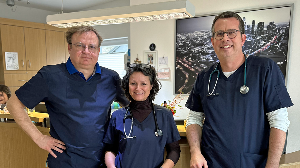 Das Ärzteteam heißt Sie Willkommen